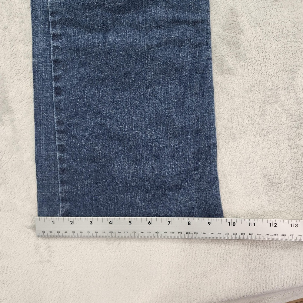Vintage Lei Jeans Womens 11 Juniors Blue Sophia Low Rise HipHugger Flare Stretch - Picture 11 of 12
